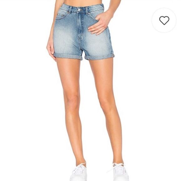 Cheap Monday - Donna Fans Shorts BluE - Picture 1 of 6